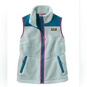 Ll Bean Women's Bean's Sherpa Fleece Vest